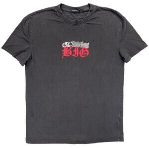Notorious B.I.G. Men’s Small Black Graphic Rap T‑Shirt Biggie Smalls Hip Hop